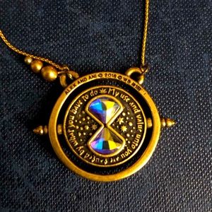 Alex and Ani Harry Potter time turner necklace